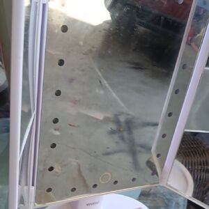 Tri-Fold Vanity Mirror with LED Lights